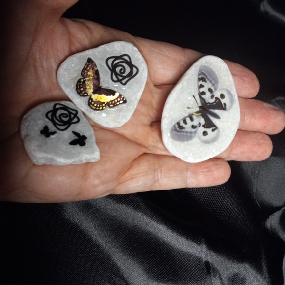 Hand Crafted Decor Rocks - Picture 2 of 4